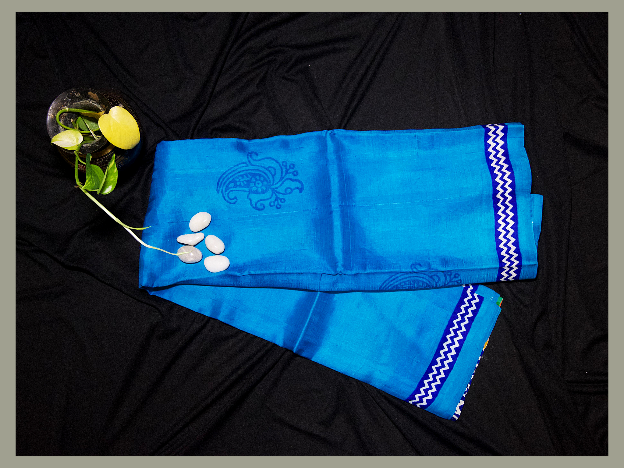 Blue Saree